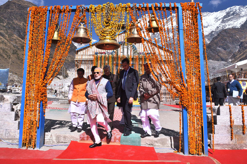 Photo of मोदी ने नई केदारपुरी के पुनर्निर्माण की रखी आधा‍रशिला