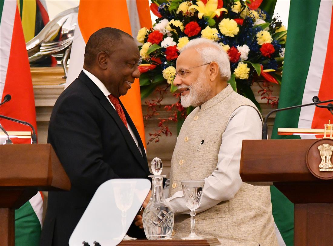 Photo of दक्षिण अफ्रीका के राष्ट्रपति होंगे गणतंत्र दिवस परेड में मुख्य अतिथि