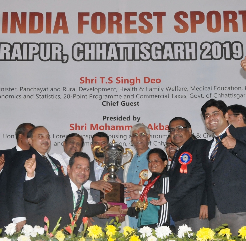 Photo of राष्ट्रीय वन खेल प्रतियोगिता में छत्तीसगढ़ बना ओवर आल चैम्पियन