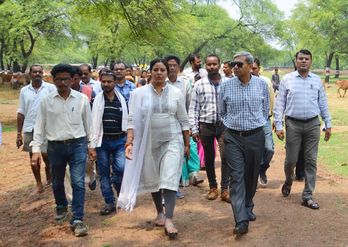Photo of केन्द्रीय संयुक्त सचिव ने किया नरवा, गरवा, घुरवा एवं बाड़ी योजना की सराहना
