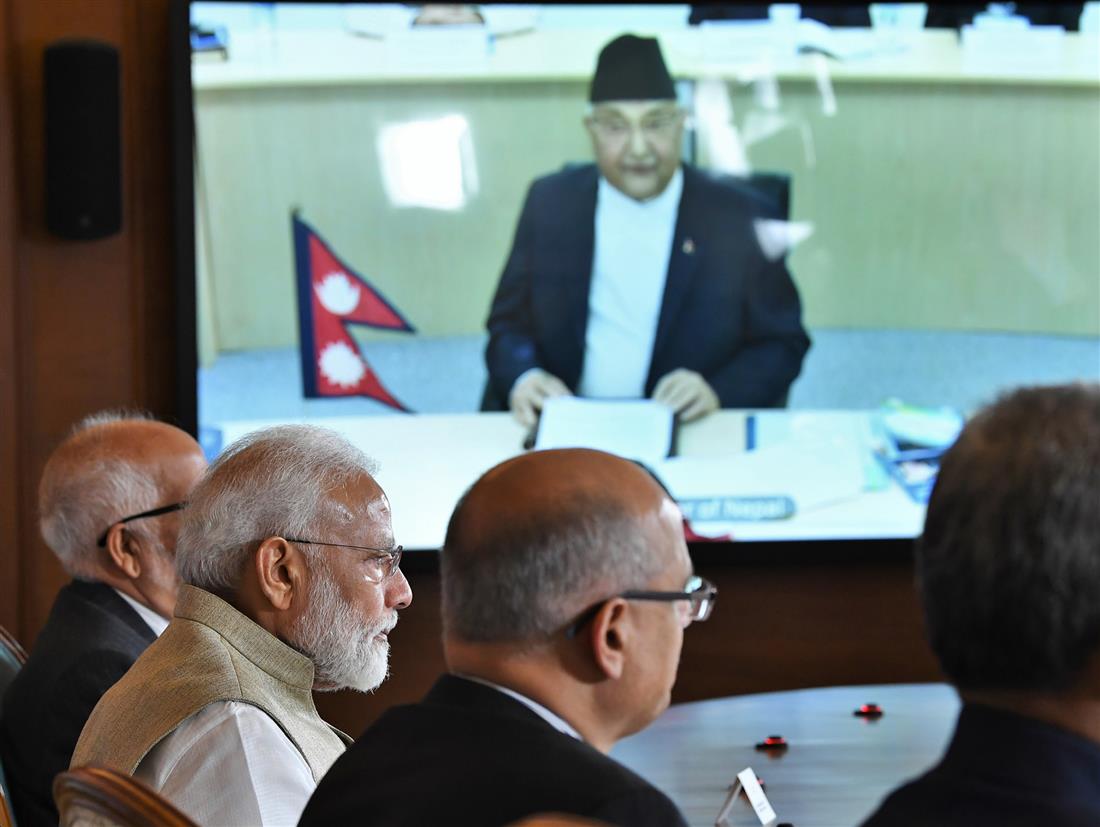 Photo of मोदी ने ओली के साथ किया मो‍तीहारी-अमलेखगंज पाइपलाइन का उद्घाटन