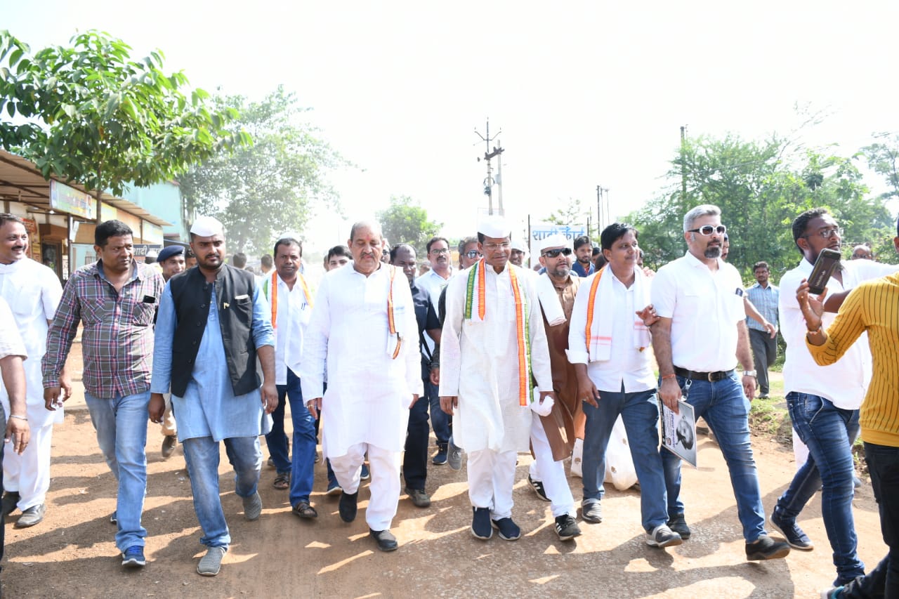 Photo of गांधी विचार पदयात्रा का ग्रामीणों ने किया आत्मीय स्वागत