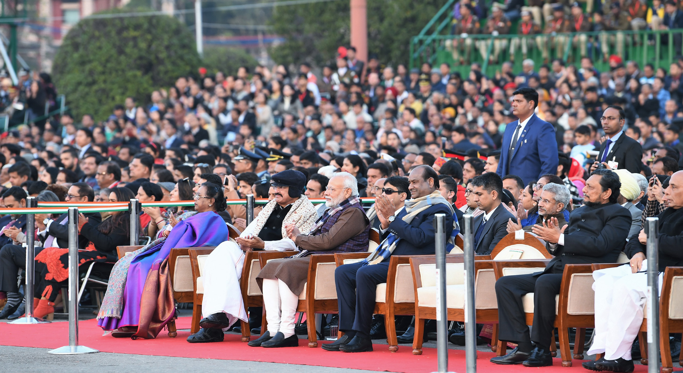 Photo of बीटिंग द रि‍ट्रीट कार्यक्रम के साथ गणतंत्र दिवस समारोह सम्पन्न