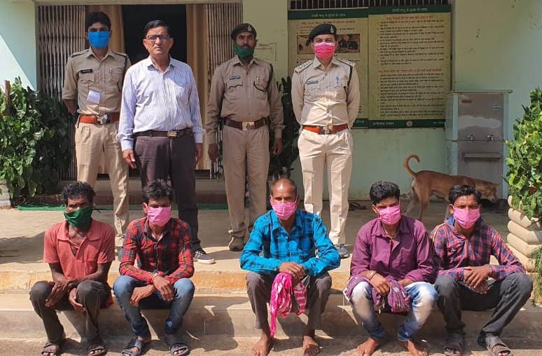 Photo of अवैध शिकार के प्रकरण में पांच आरोपी भेजे गए जेल