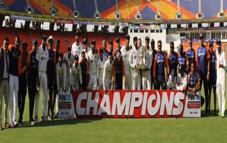 Photo of भारत ने इंग्लैंड को पारी और 25 रन से हराकर श्रृंखला तीन-एक से जीती