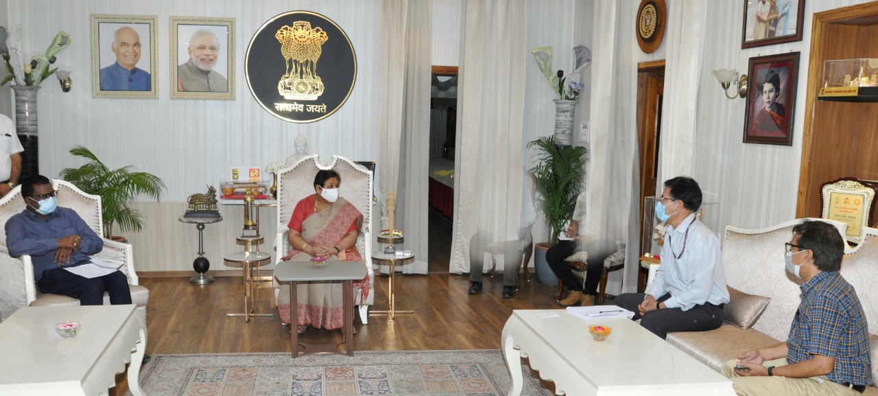 Photo of केन्द्रीय स्वास्थ्य मंत्रालय के प्रतिनिधिमण्डल ने राज्यपाल से की मुलाकात