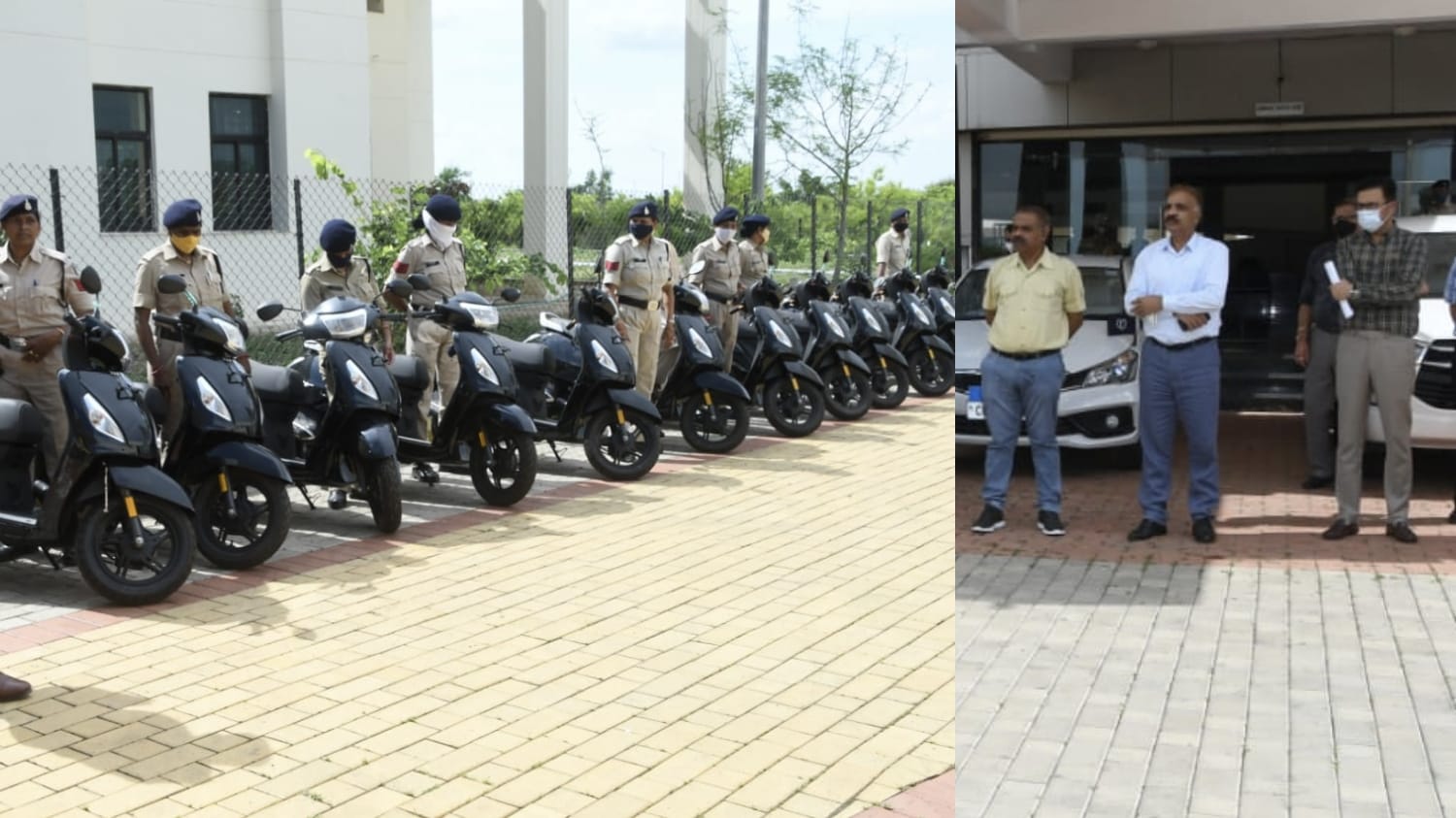 Photo of डीजीपी ने महिला पुलिसकर्मियों को 200 दो पहिया वाहनों की सौंपी चाबी