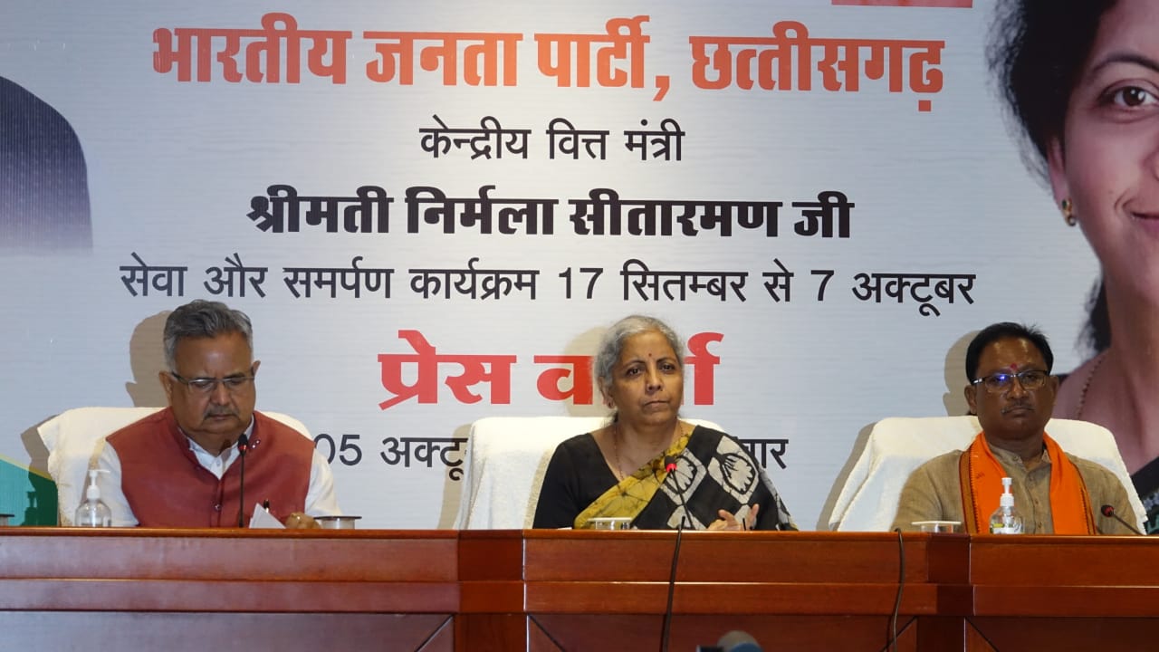 Photo of केंद्र प्रायोजित योजनाओं को लागू करने में पिछड़ रहा है छत्तीसगढ़ – सीतारामन