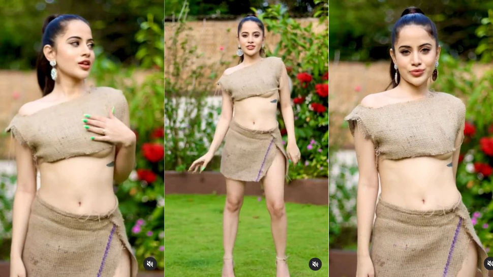 Photo of उर्फी जावेद ने बोल्डनेस की सारी हदों किया पार, टाट की बोरी से बनाई ऐसी ड्रेस…