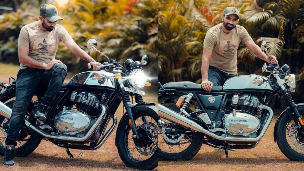 Photo of हाल ही में भारतीय क्रिकेटर मोहम्मद शमी ने खरीदी Royal Enfield Continental GT 650 बाइक, जानें खासियत