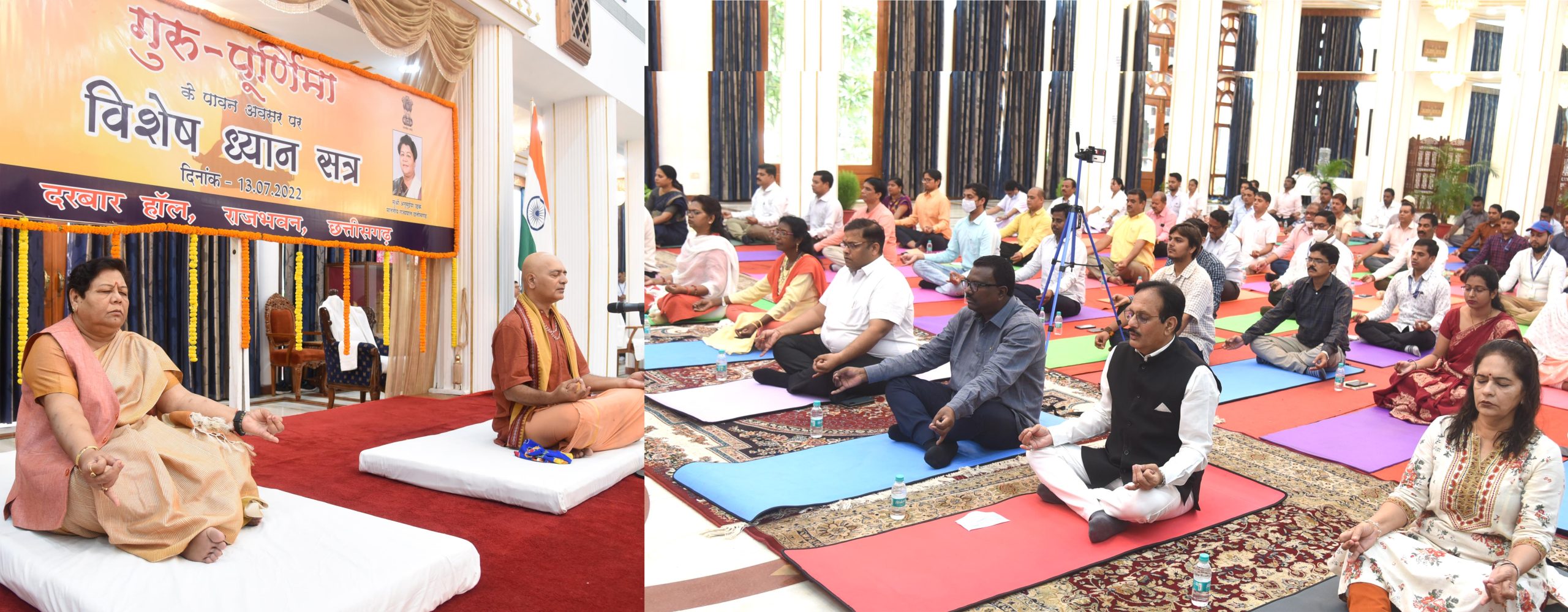 Photo of मेडिटेशन से मिलती है मानसिक तनाव से मुक्ति-राज्यपाल सुश्री उइके