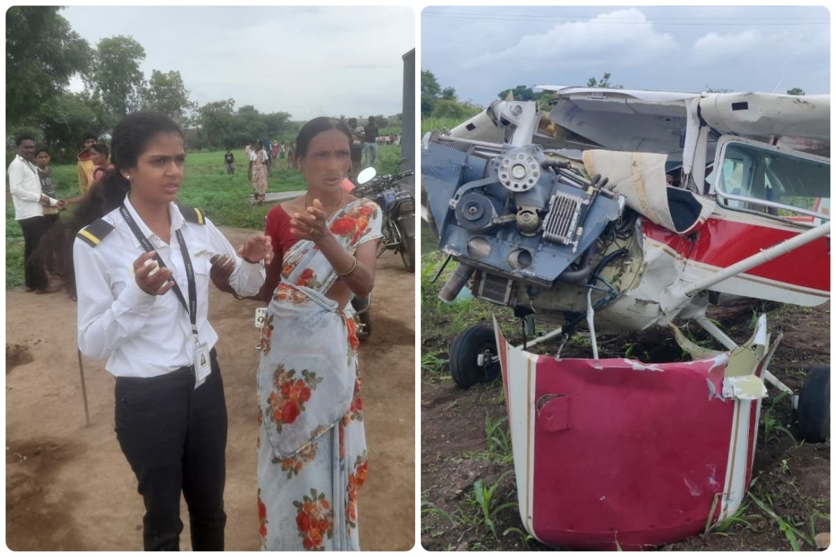 Photo of पुणे: दुर्घटनाग्रस्त हुआ ट्रेनी विमान, महिला पालयट घायल