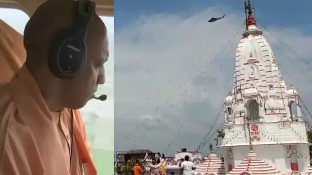 Photo of सीएम योगी ने सावन के दूसरे सोमवार पर हेलीकॉप्टर से की कांवड़ियों पर पुष्पवर्षा