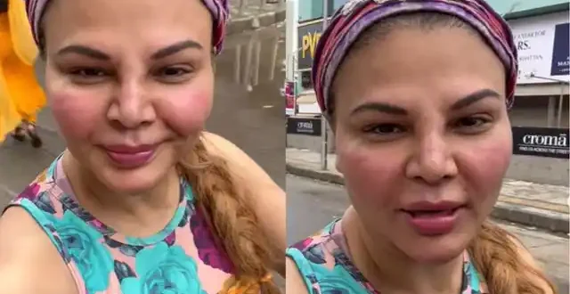 Photo of राखी सावंत ने शेयर किया बाइक राइड का वीडियो, बिना मेककप के…