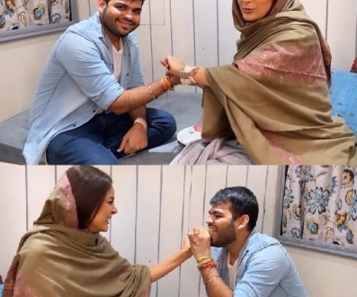 Photo of कुछ इस अंदाज में शहनाज गिल ने मनाया रक्षा बंधन