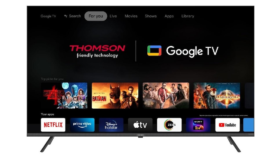 Photo of Thomson ने भारत में अपने स्मार्ट टीवी की नई रेंज की लॉन्च, जाने फीचर्स और कीमत