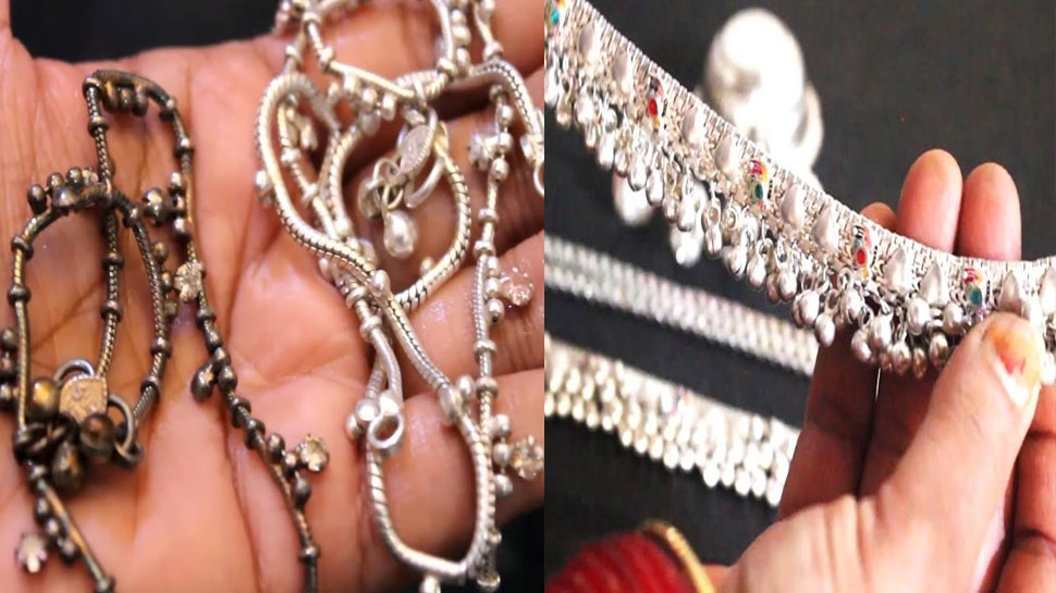 Photo of अब घर बैठे पहले जैसी चमकाए चांदी की पायल, अपनाए ये खास टिप्स