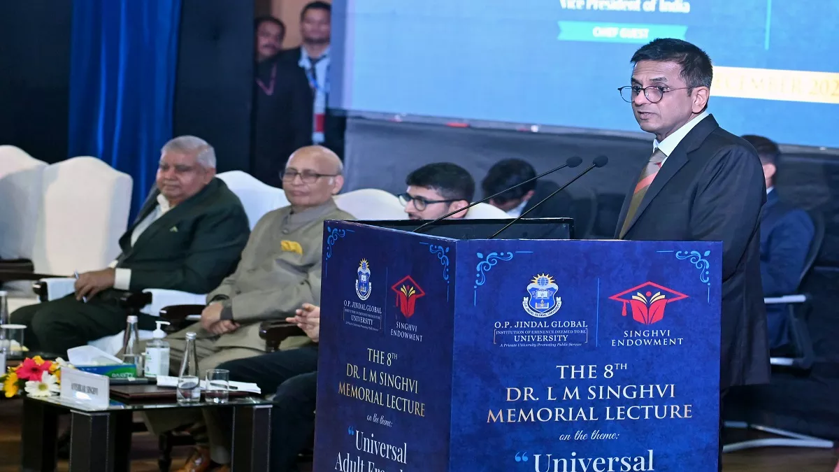 Photo of शिक्षित लोग ही बेहतर निर्णय लेने वाले, यह कुलीन समझ के ऐसे हर प्रारूप को खारिज किया जाना चाहिए: सीजेआइ डीवाई चंद्रचूड़