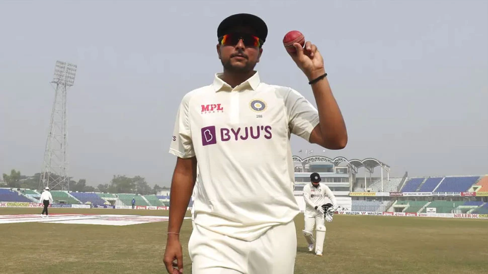 Photo of बांग्लादेश के खिलाफ पहले टेस्ट में भारत के सबसे सफल गेंदबाज रहे कुलदीप यादव…