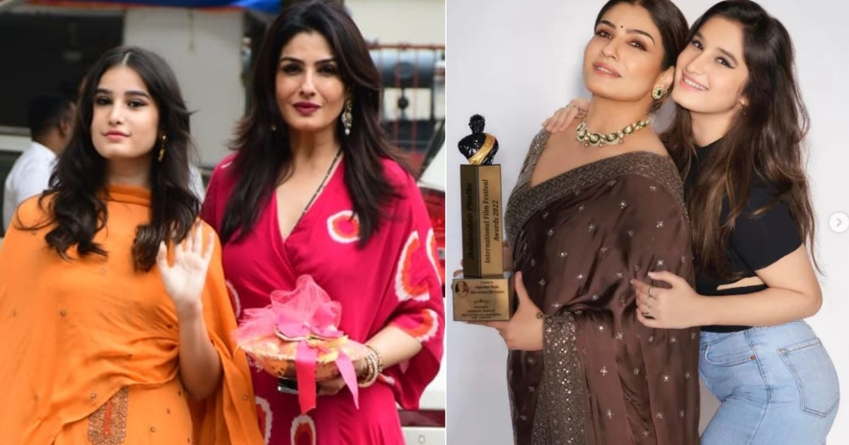 Photo of बॉलीवुड में अपना एक्टिंग डेब्यू करने वाली है एक्ट्रेस रवीना टंडन की बेटी राशा..