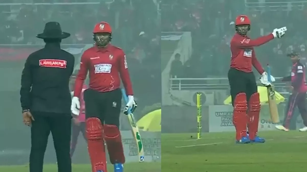 Photo of जानें क्यों वाइड न देने के फैसले पर अंपायर से भिड़े शाकिब अल हसन..