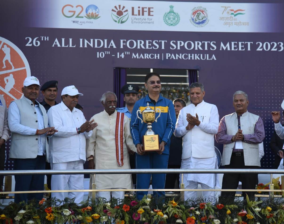 Photo of अखिल भारतीय वन खेलकूद प्रतियोगिता में छत्तीसगढ़ 11वीं बार ऑल ओवर चैम्पियन