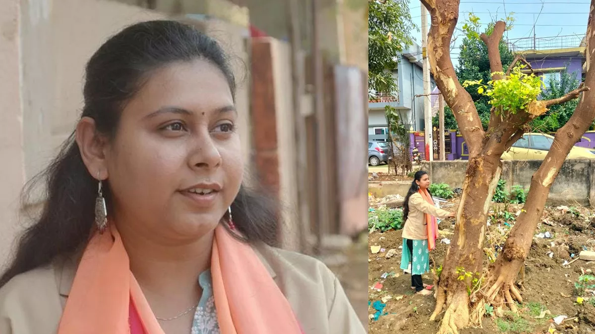 Photo of सड़क चौड़ीकरण के लिए पेड़ों की कटाई की बात सुनने के बाद नेहा ने इन्हें बचाने के लिए मुहिम शुरू की..