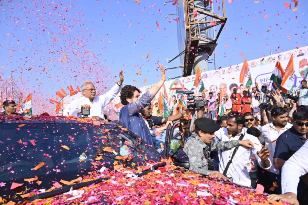 Photo of भाजपा ने प्रियंका गांधी पर लगया आरोप कहा कि यह सनातन धर्म के लोगों का अपमान करने वाला काम है