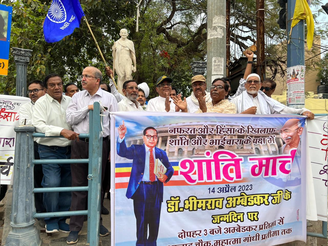 Photo of नफरत और हिंसा के खिलाफ नागरिक समाज का शांति मार्च