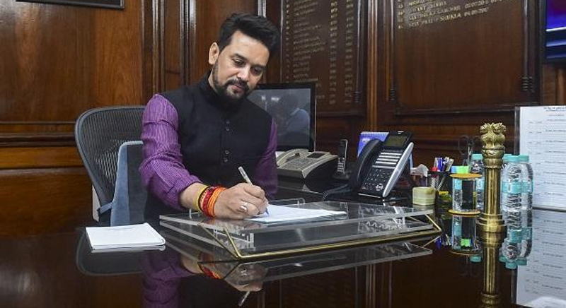 Photo of केंद्रीय मंत्री अनुराग ठाकुर ने सूचना और प्रसारण मंत्रालय और आइआइएस के अधिकारियों से इस बात को लेकर किया आह्वान…