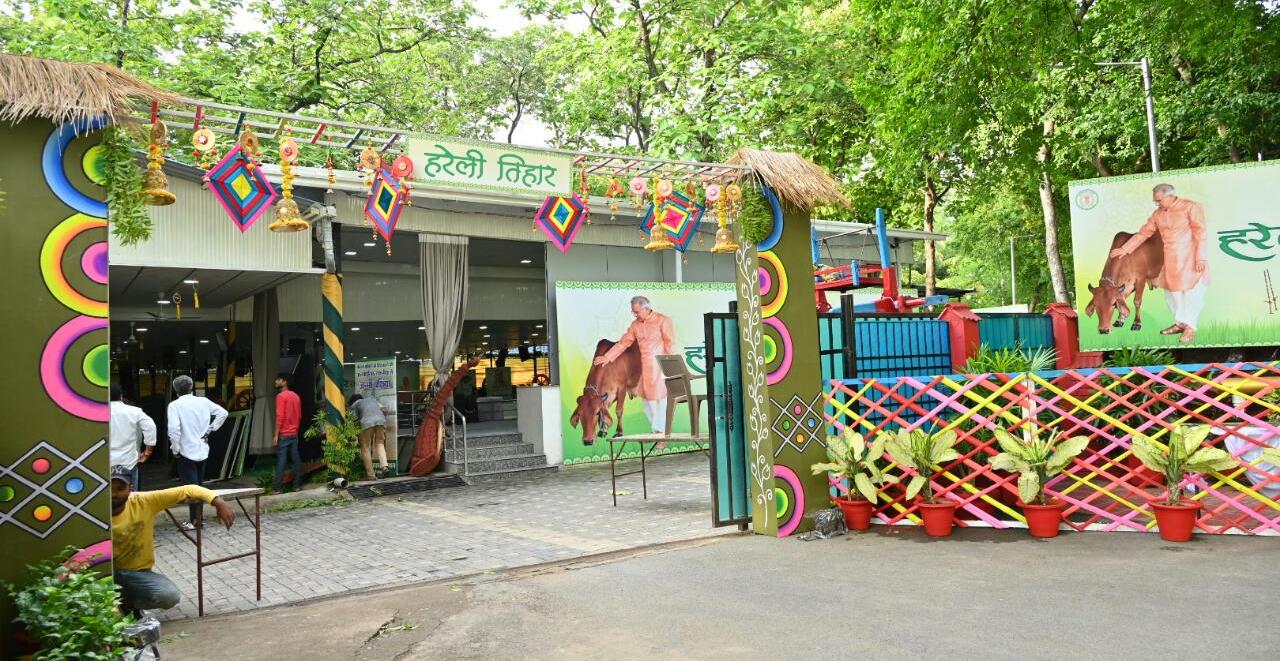 Photo of सीएम हाउस में हरेली तिहार की जोरदार तैयारी