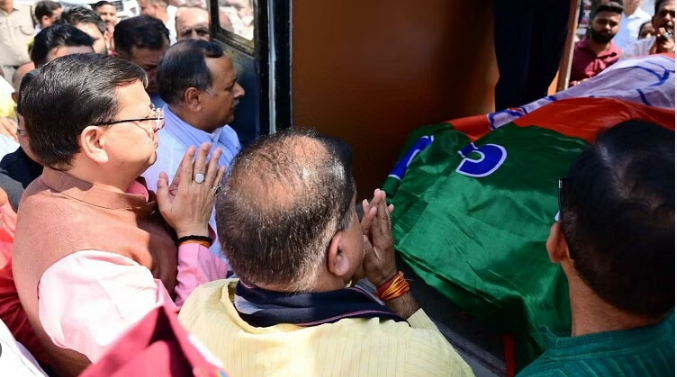 Photo of मुख्यमंत्री पुष्कर सिंह धामी ने जताया गहरा दुख भाजपा महिला मोर्चा पूर्व प्रदेश अध्यक्ष का निधन पर