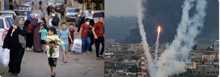 Photo of फिलिस्तीनी लोग गाजा पट्टी छोड़ने पर हुए मजबूर , इजराइली सेना ने दिया अल्टीमेटम