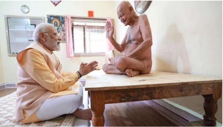 Photo of छत्तीसगढ़: PM मोदी ने की आचार्य विद्यासागर महाराज से मुलाकात