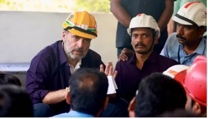 Photo of राहुल गांधी ने सिंगरेनी कोयला खदानों के श्रमिकों से की बातचीत, जानिये पूरी ख़बर?