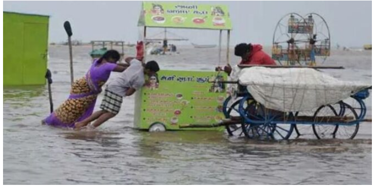 Photo of चेन्नई में पिछलें कई दिनों से लगातार हो रही बारिश