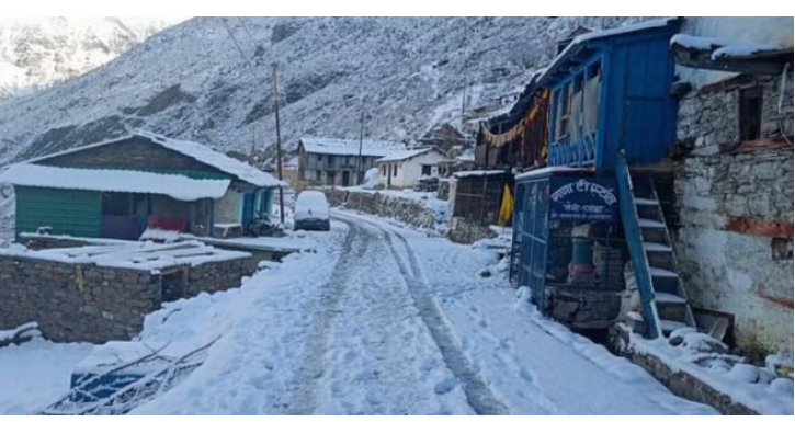 Photo of नीती घाटी और यमुनोत्री में बर्फबारी