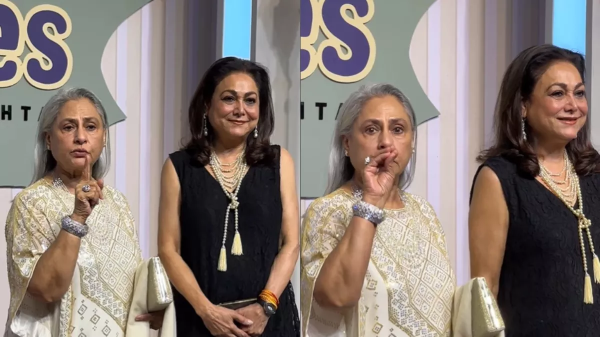 Photo of ‘The Archies’ की स्क्रीनिंग में पैपराजी पर भड़कीं जया बच्चन