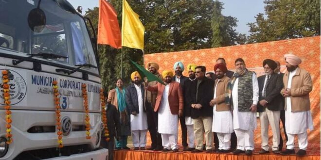 Photo of पंजाब : सीएम मान ने 19 करोड़ की मशीनरी को दिखाई हरी झंडी