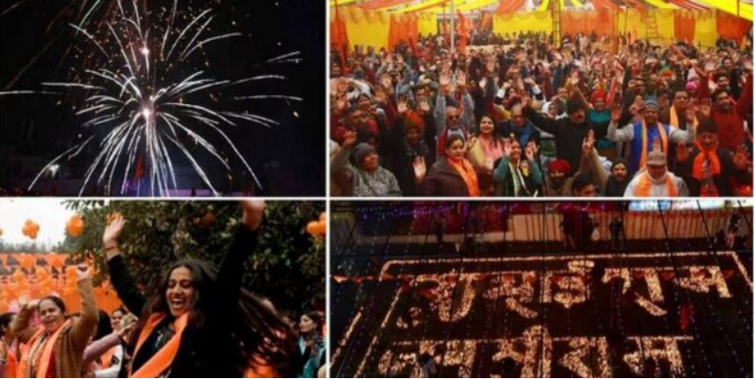 Photo of राम की भक्ति में डूबा चंडीगढ़, दिन में होली… रात में दिवाली जैसा नजारा