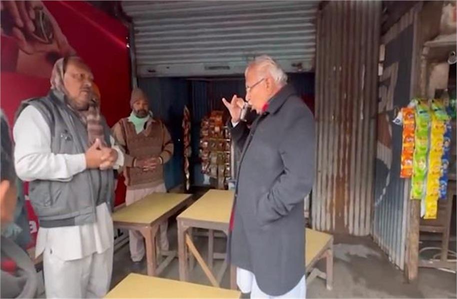 Photo of कहीं चाय पर की चर्चा तो कहीं लोगों का बांटा दु:ख: मुख्यमंत्री मनोहर लाल का खास अंदाज