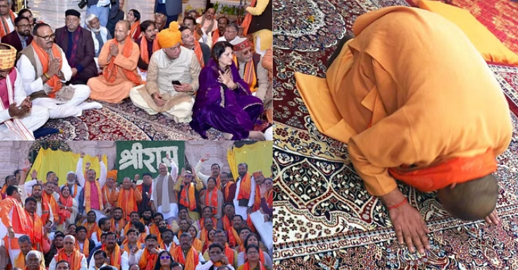 Photo of रामलला के दरबार में सीएम योगी के साथ मंत्री-विधायकों ने किए दर्शन