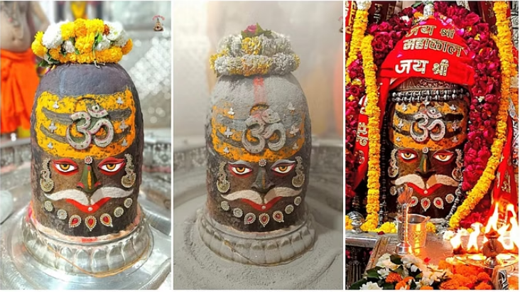Photo of उज्जैन: भस्म आरती में निराले स्वरूप में सजे बाबा महाकाल