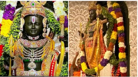 Photo of अयोध्या : 25 दिन बाद बालकराम ने दोपहर में किया विश्राम