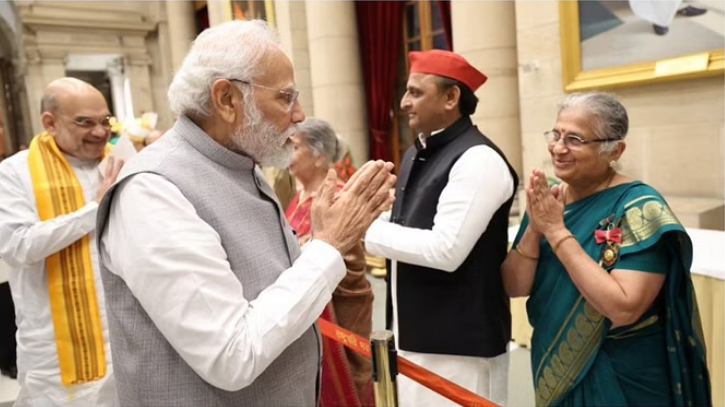 Photo of राष्ट्रपति ने सुधा मूर्ति को राज्यसभा के लिए किया मनोनीत