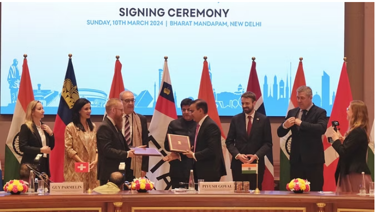 Photo of भारत और ईएफटीए के बीच मुक्त व्यापार समझौता!