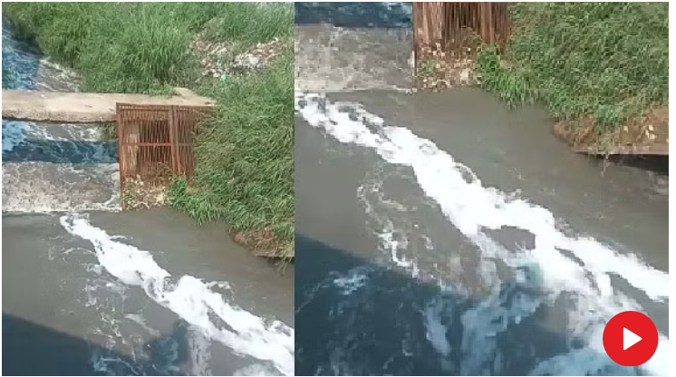 Photo of कानपुर: एसटीपी की बिजली गुल…गंगा में चार घंटे बहता रहा गंदा पानी