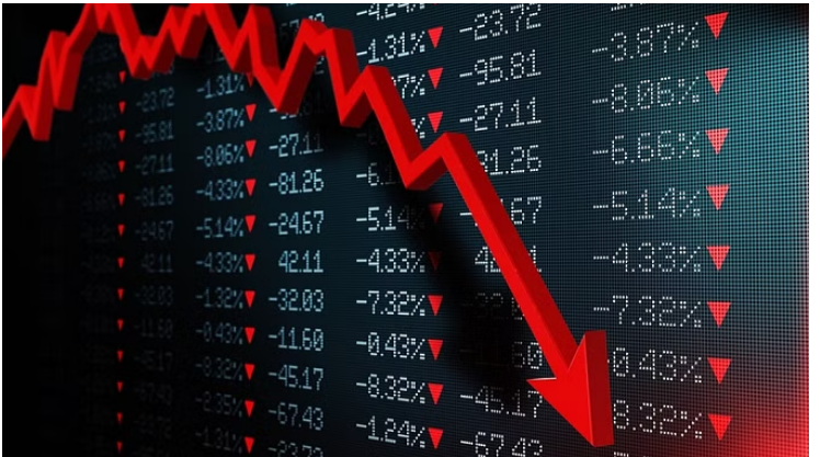 Photo of शेयर बाजार: सेंसेक्स 350 अंक टूटा, निफ्टी 21950 के नीचे पहुंचा