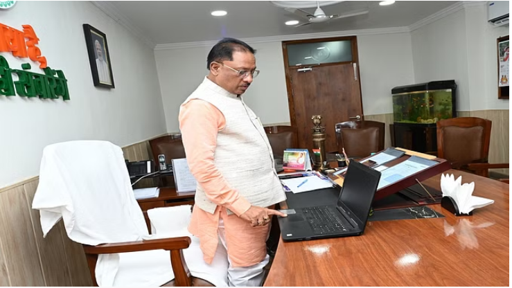 Photo of छत्तीसगढ़: सीएम विष्णुदेव साय ने होली पर लॉन्च किया अपना यूट्यूब चैनल