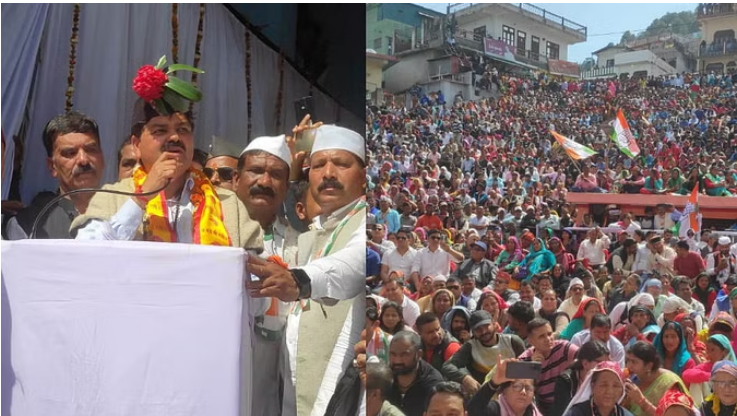 Photo of उत्तराखंड: नामांकन के बाद गणेश गोदियाल ने किया जनसभा को संबोधित